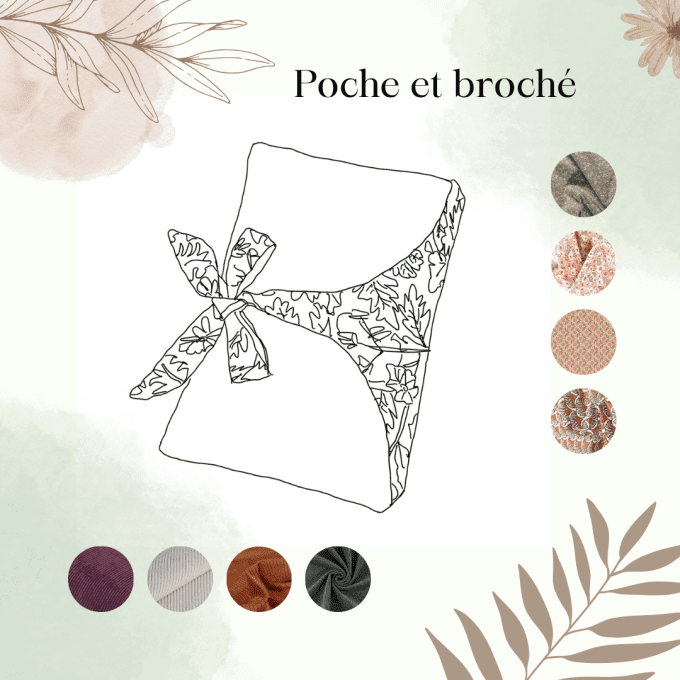 Pochette livre personnalisable