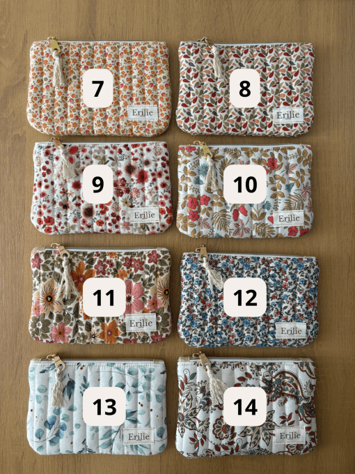 Petite pochette matelassée