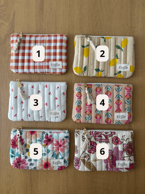 Petite pochette matelassée