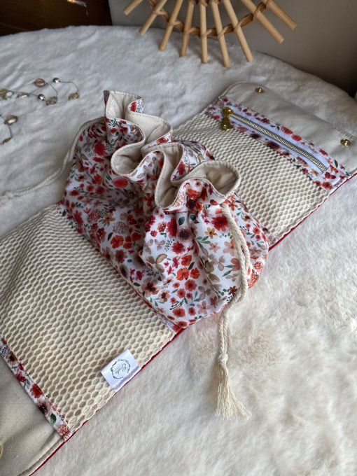 Pochon Elena - Velours Bordeaux Hortense 