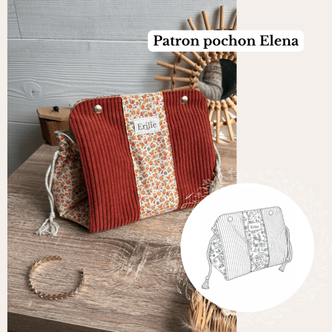 Patron couture Pochon Elena