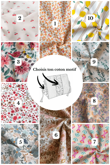 KIT couture Pochette à livre Jade 