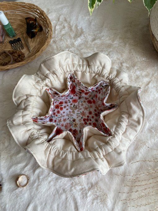 Le pochon Evy Hortense rouge