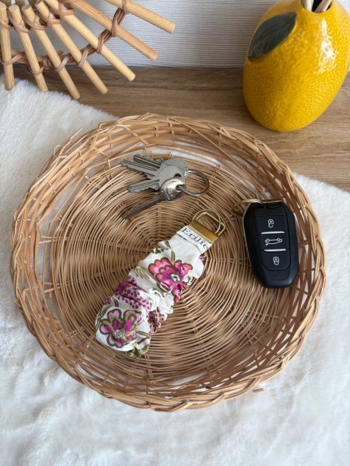 Porte clé scrunchie