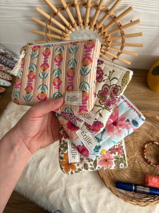 Petite pochette matelassée