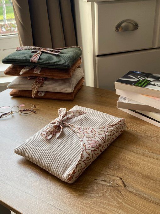 Pochette Ecru Methari floral