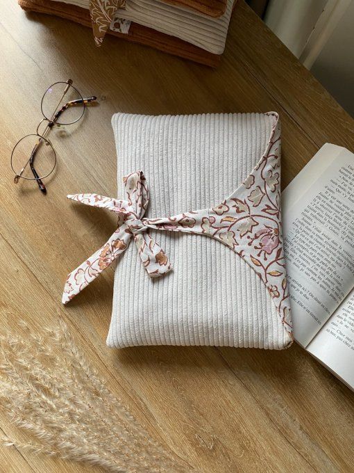 Pochette Ecru Methari floral