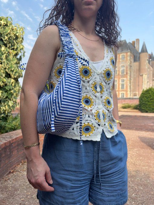 Sac June bleu
