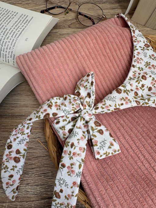 Pochette Rose fleurs