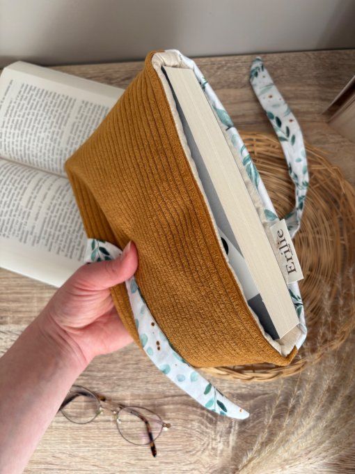 Pochette Ocre feuilles