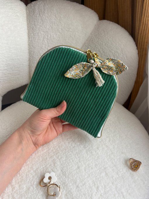 Trousse à bijoux Elyna Basilic