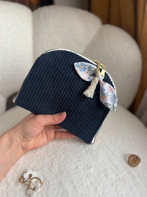 Trousse à bijoux Elyna Bleu marine