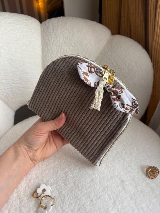 Trousse à bijoux Elyna Taupe