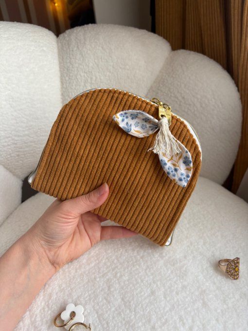 Trousse à bijoux Elyna Ocre
