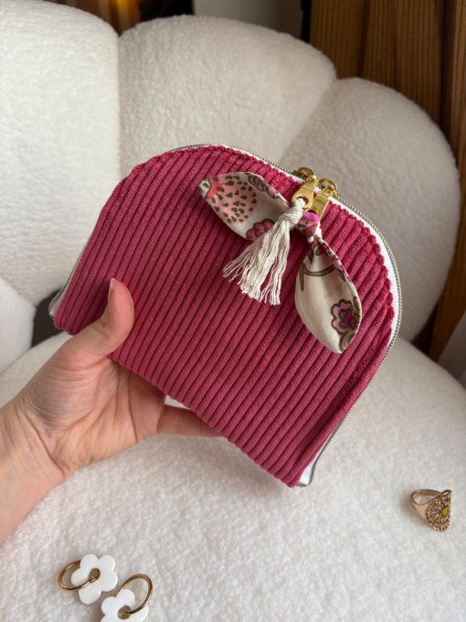 Trousse à bijoux Elyna Framboise
