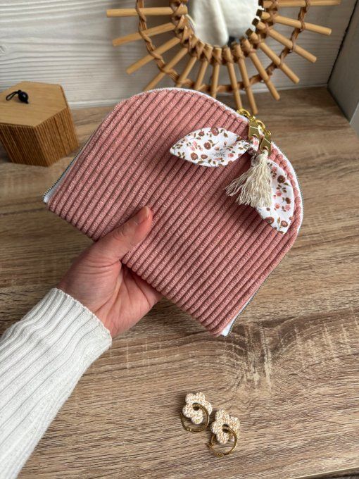 Trousse à bijoux Elyna rose