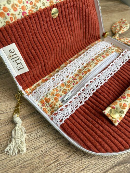 Trousse à bijoux Elyna Terra cotta