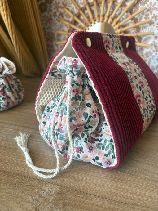 Pochon Elena Bordeaux collection automne 🍂 