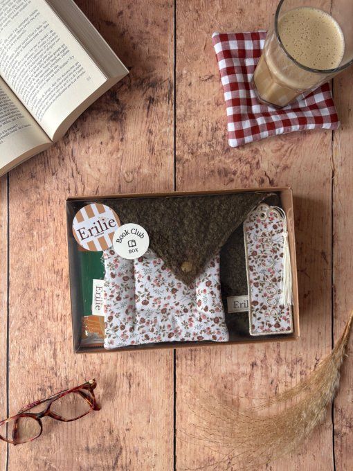 Box Book Club bouclette kaki