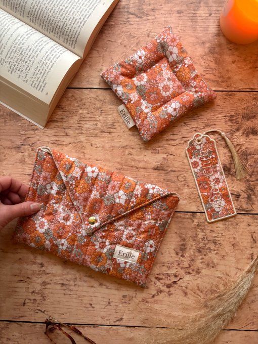 Box Book Club fleurs orange