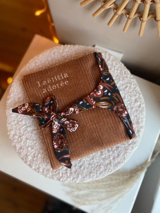 Pochette Marron Zoelie charbon