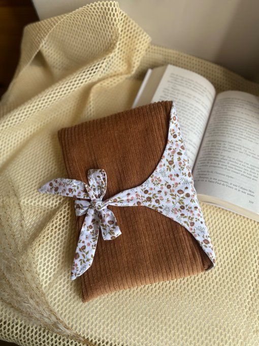 Pochette livre poche marron Eleonie