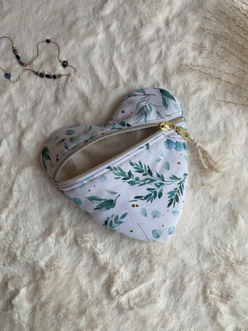 Trousse Judith Coeur coton