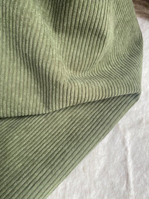 Pochette Kaki Fleurs Louna