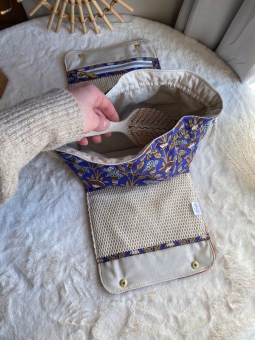 Pochon Elena - Velours Marron Marisa